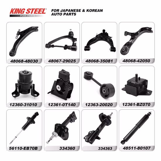 Großhandel China Guangzhou Guter Preis King Steel Auto Ersatzteile für japanisches koreanisches Auto Toyota Corolla Hyundai Suzuki Vitara